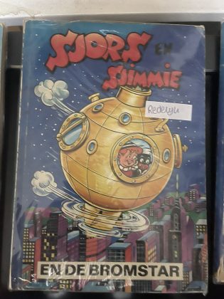 Cover van Sjors en Sjimmie en de bromstar