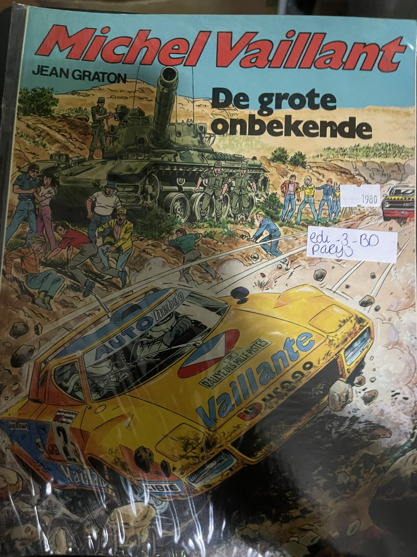 Cover van De grote onbekende