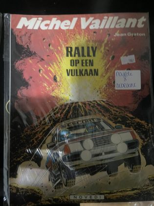 Cover van Rally op een vulkaan
