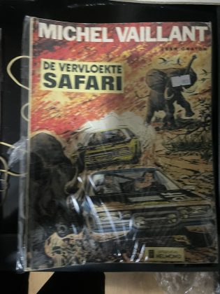 Cover van De vervloekte safari