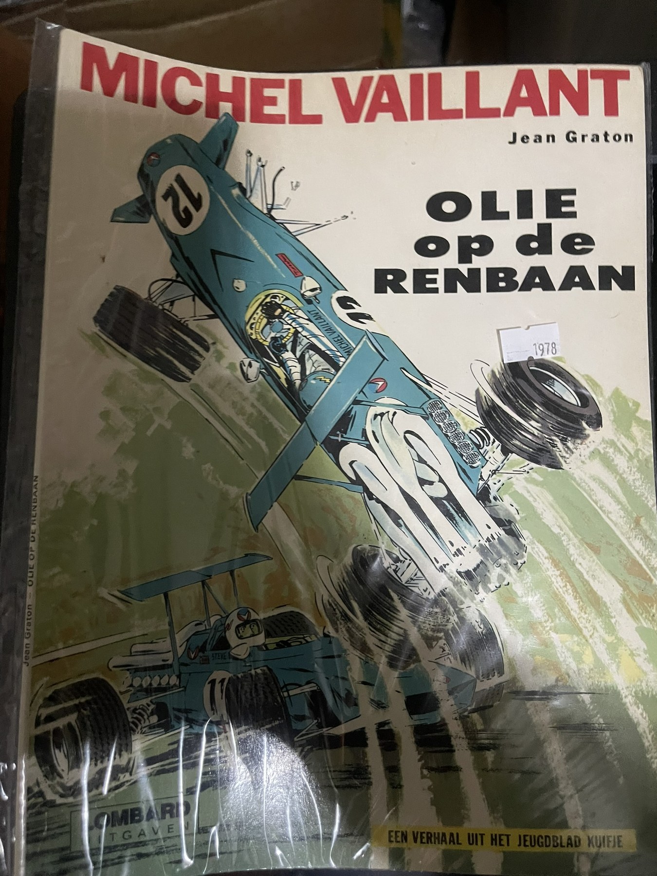 Cover van Olie op de renbaan