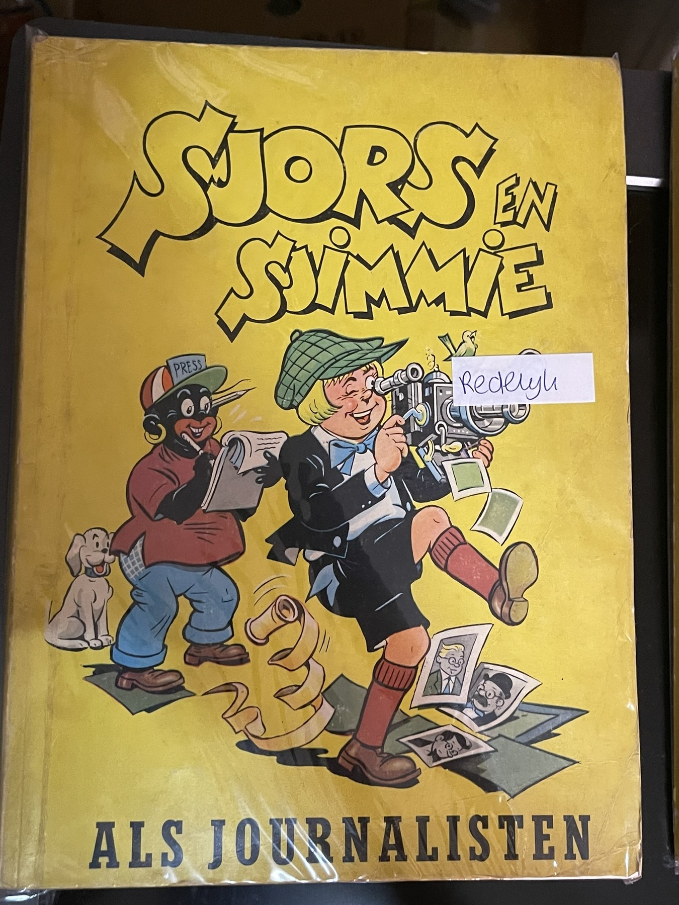 Cover van Sjors en Sjimmie als journalisten