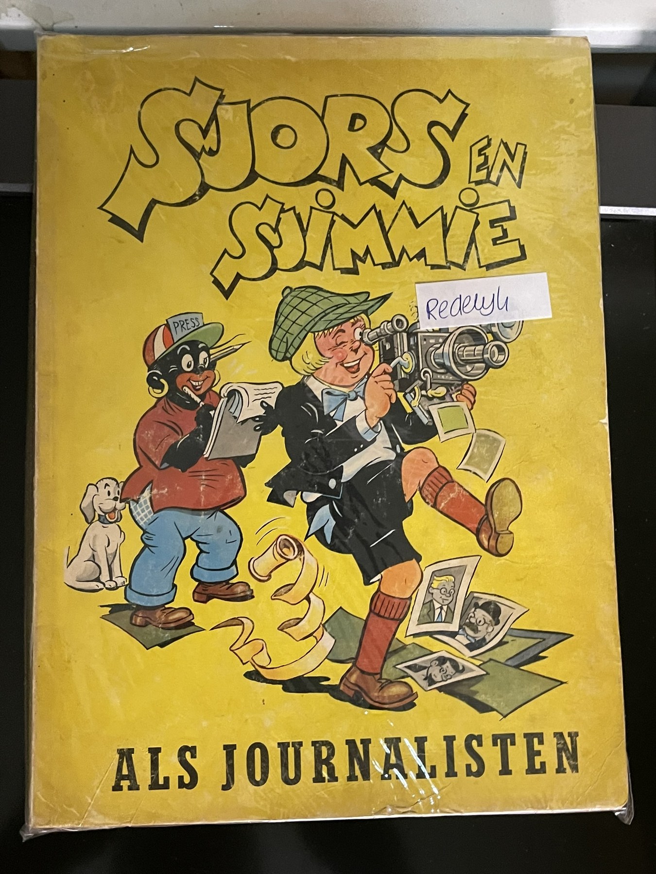 Cover van Sjors en Sjimmie als journalisten