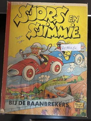 Cover van Sjors en Sjimmie bij de baanbrekers