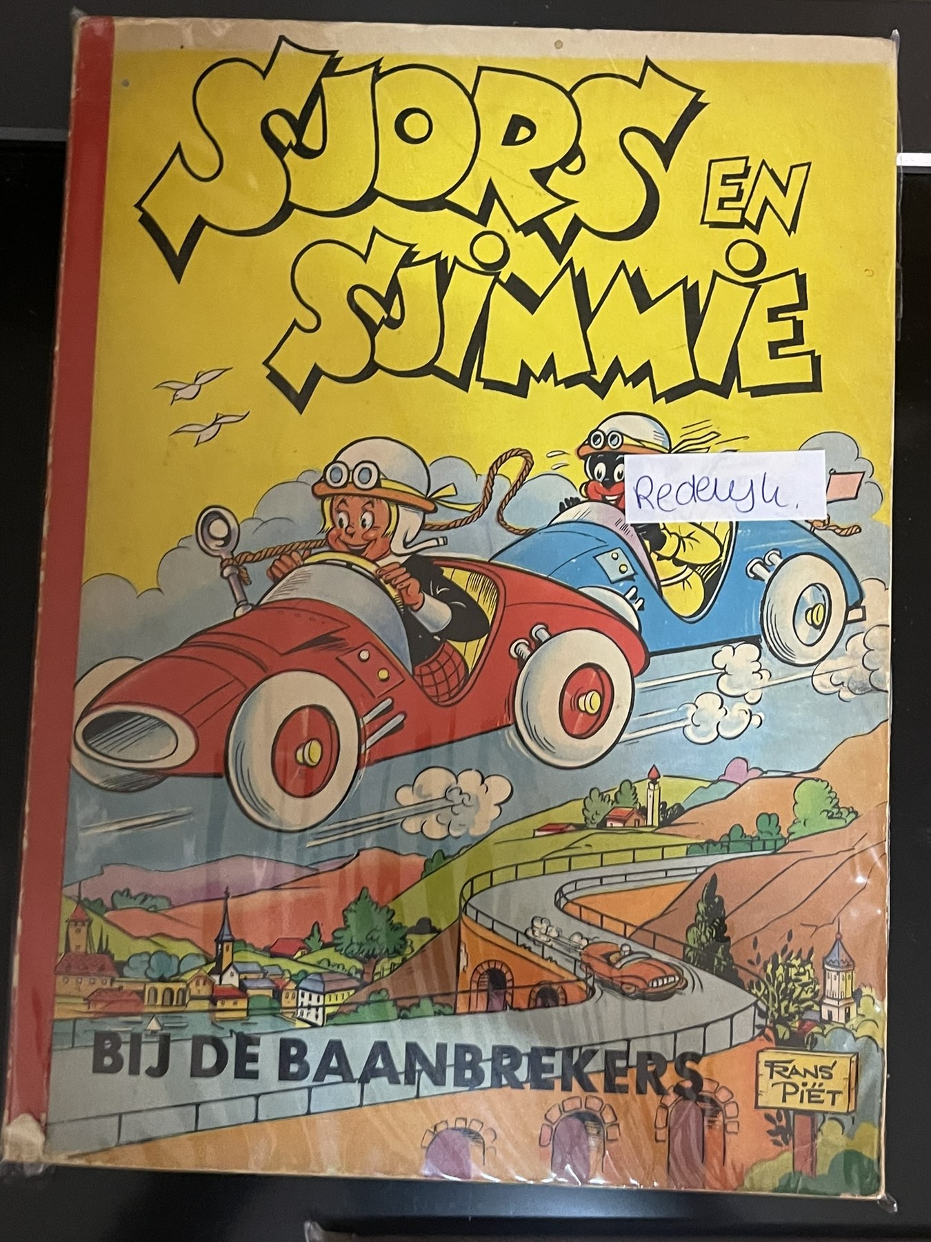 Cover van Sjors en Sjimmie bij de baanbrekers