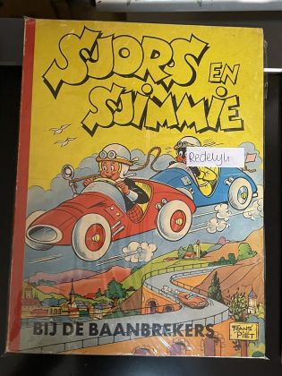 Cover van Sjors en Sjimmie bij de baanbrekers