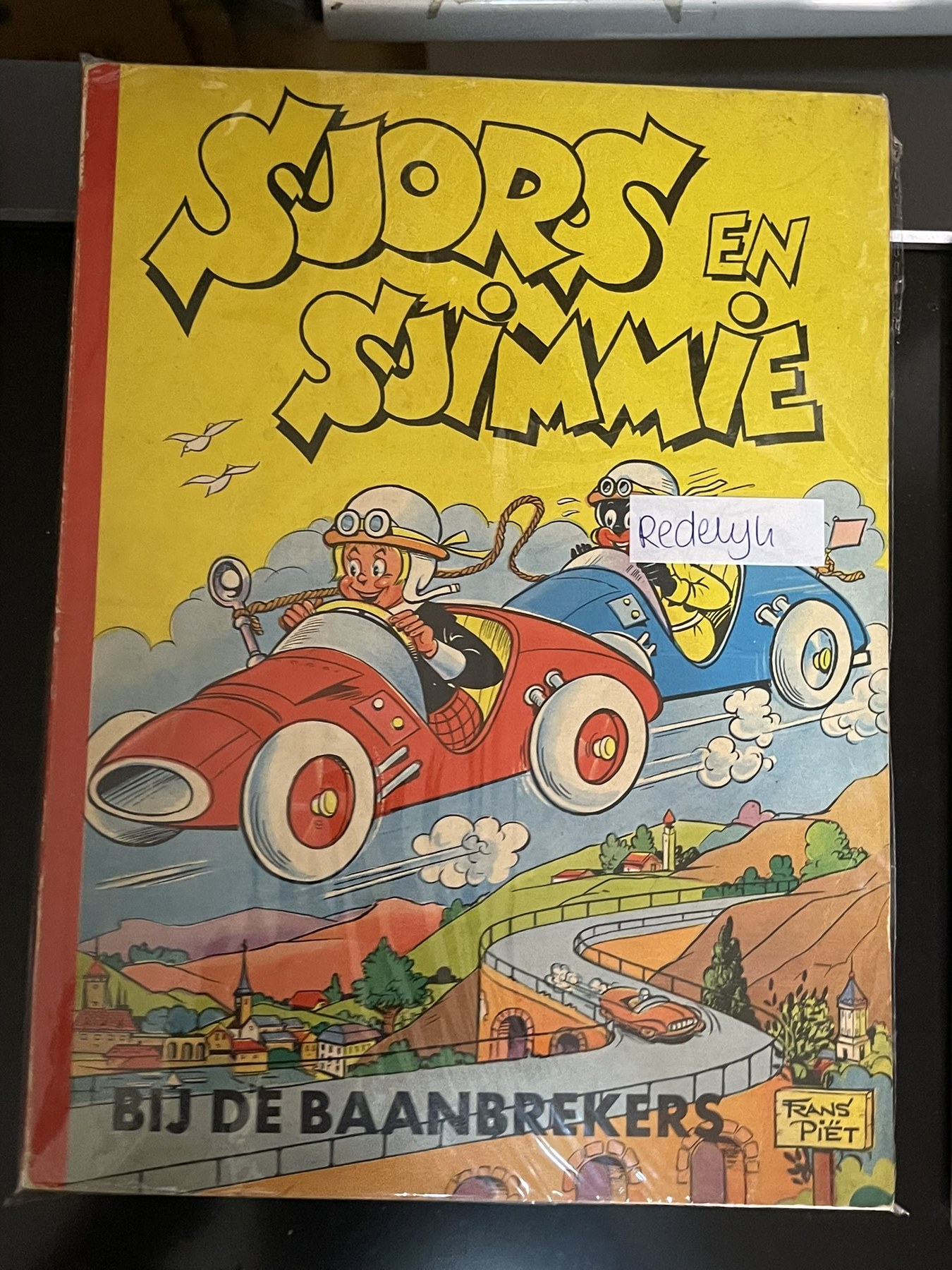 Cover van Sjors en Sjimmie bij de baanbrekers