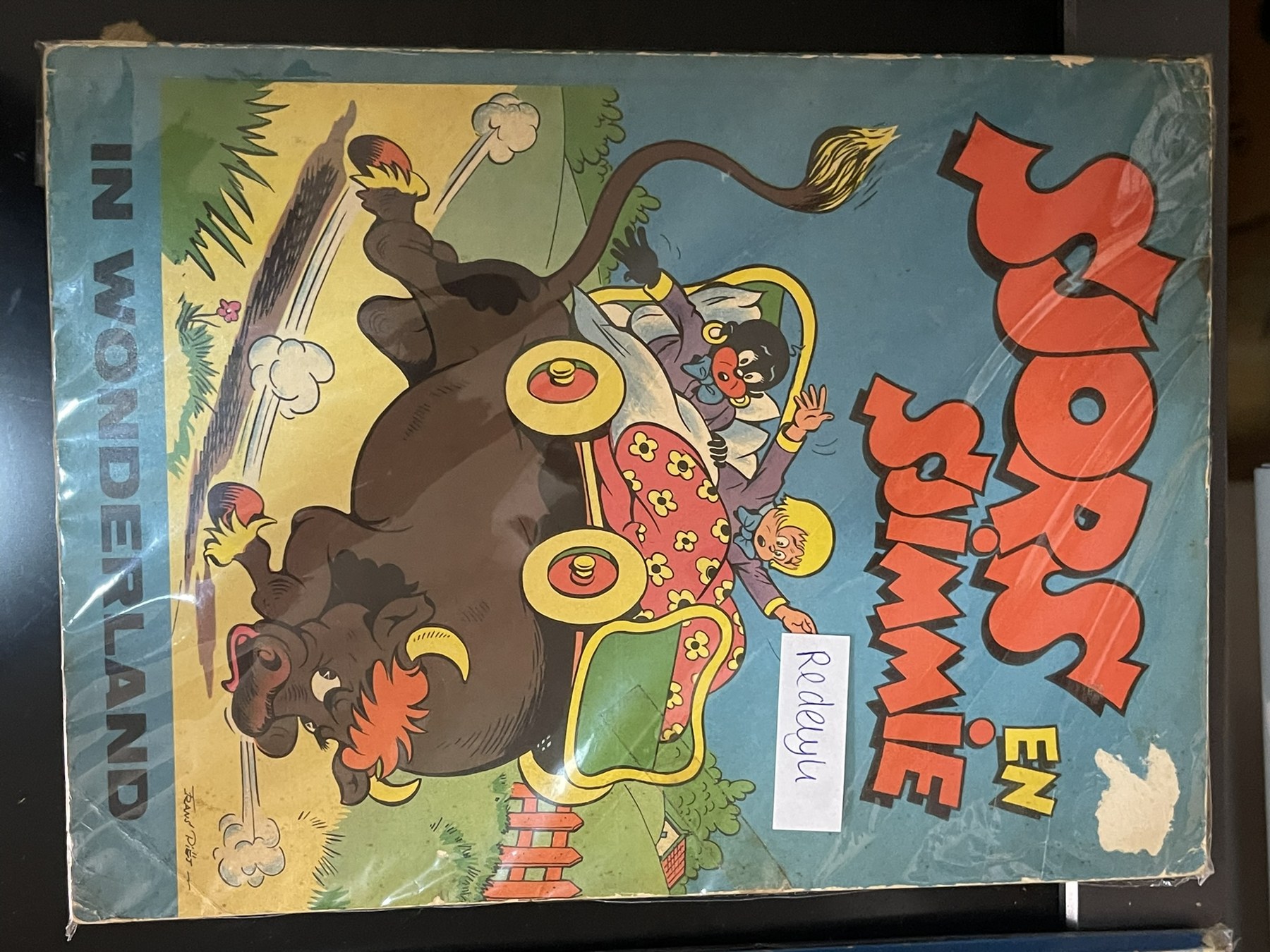 Cover van Sjors en Sjimmie in Wonderland