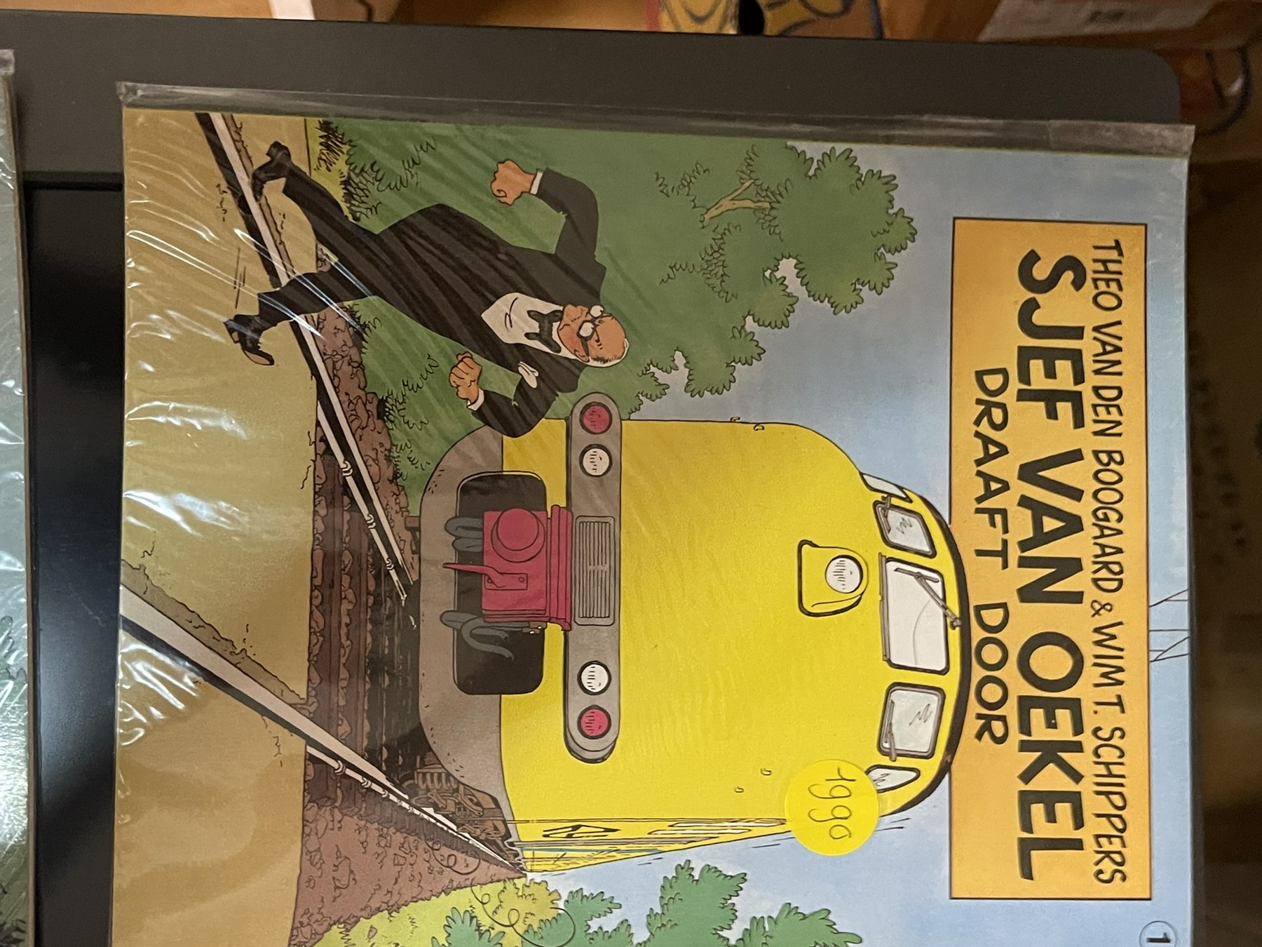 Cover van Sjef van Oekel draaft door