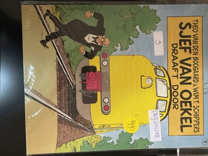 Cover van Sjef van Oekel draaft door