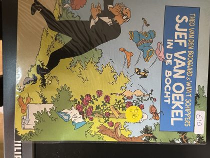 Cover van Sjef van Oekel in de bocht