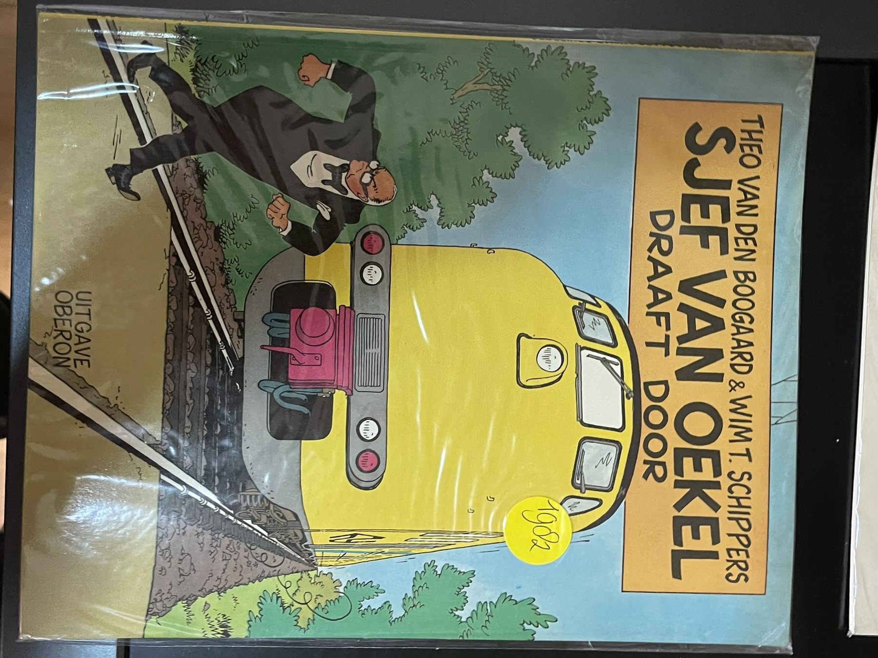 Cover van Sjef van Oekel draaft door