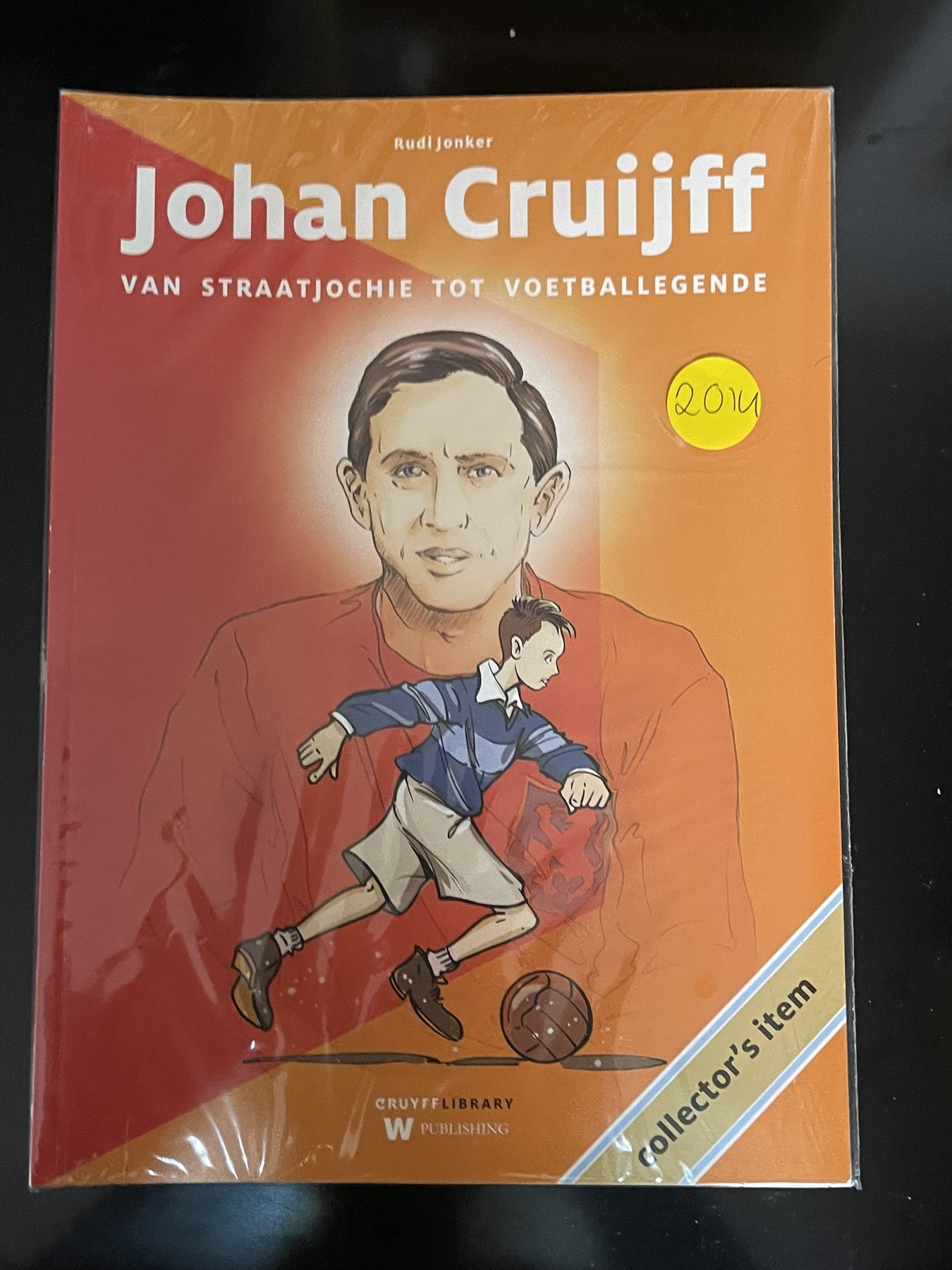 Cover van Johan Cruijff - Van straatjochie tot voetballegende
