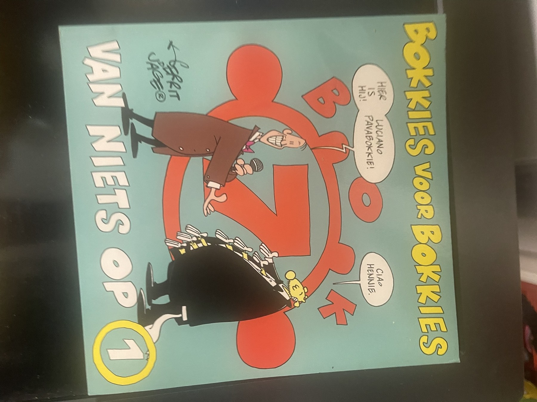 Cover van Van niets op 1