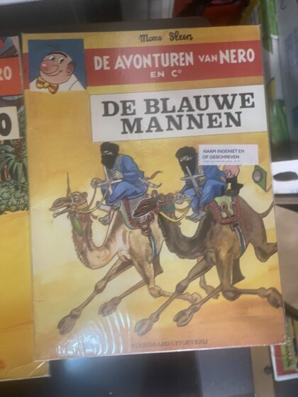 Cover van De blauwe mannen