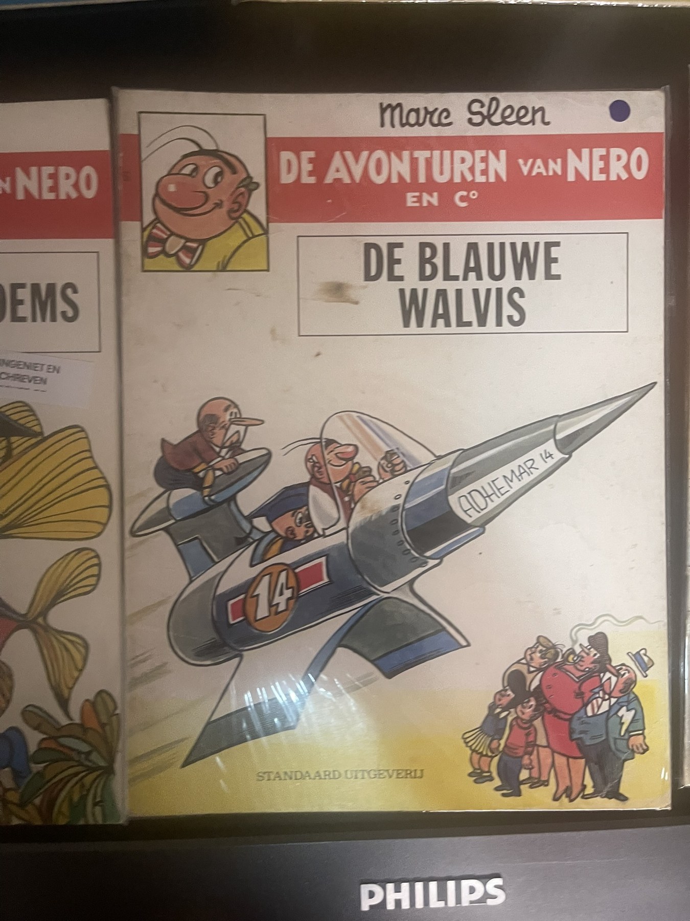 Cover van De blauwe walvis