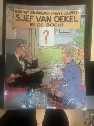 Cover van Sjef van Oekel in de bocht