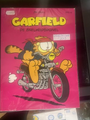 Cover van Garfield de snelheidsduivel