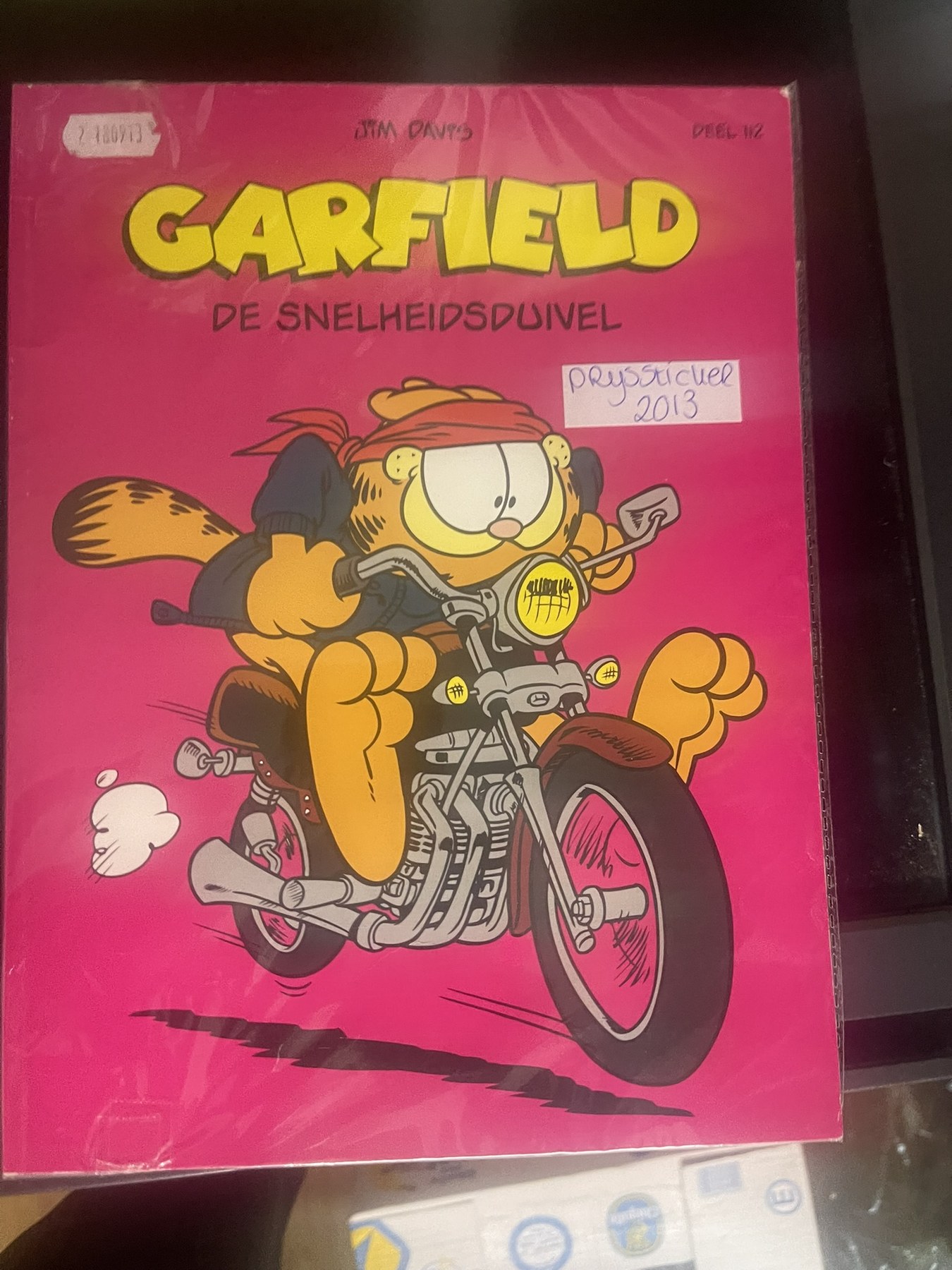 Cover van Garfield de snelheidsduivel