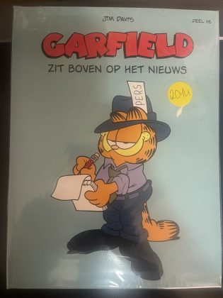 Cover van Garfield zit boven op het nieuws