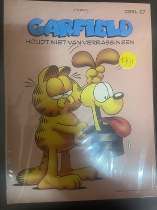 Cover van Garfield houdt niet van verrassingen