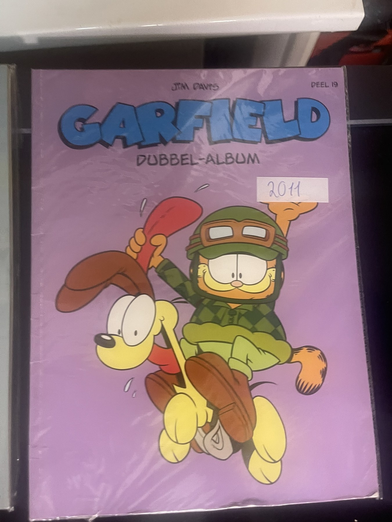 Cover van Garfield dubbel-album 19
