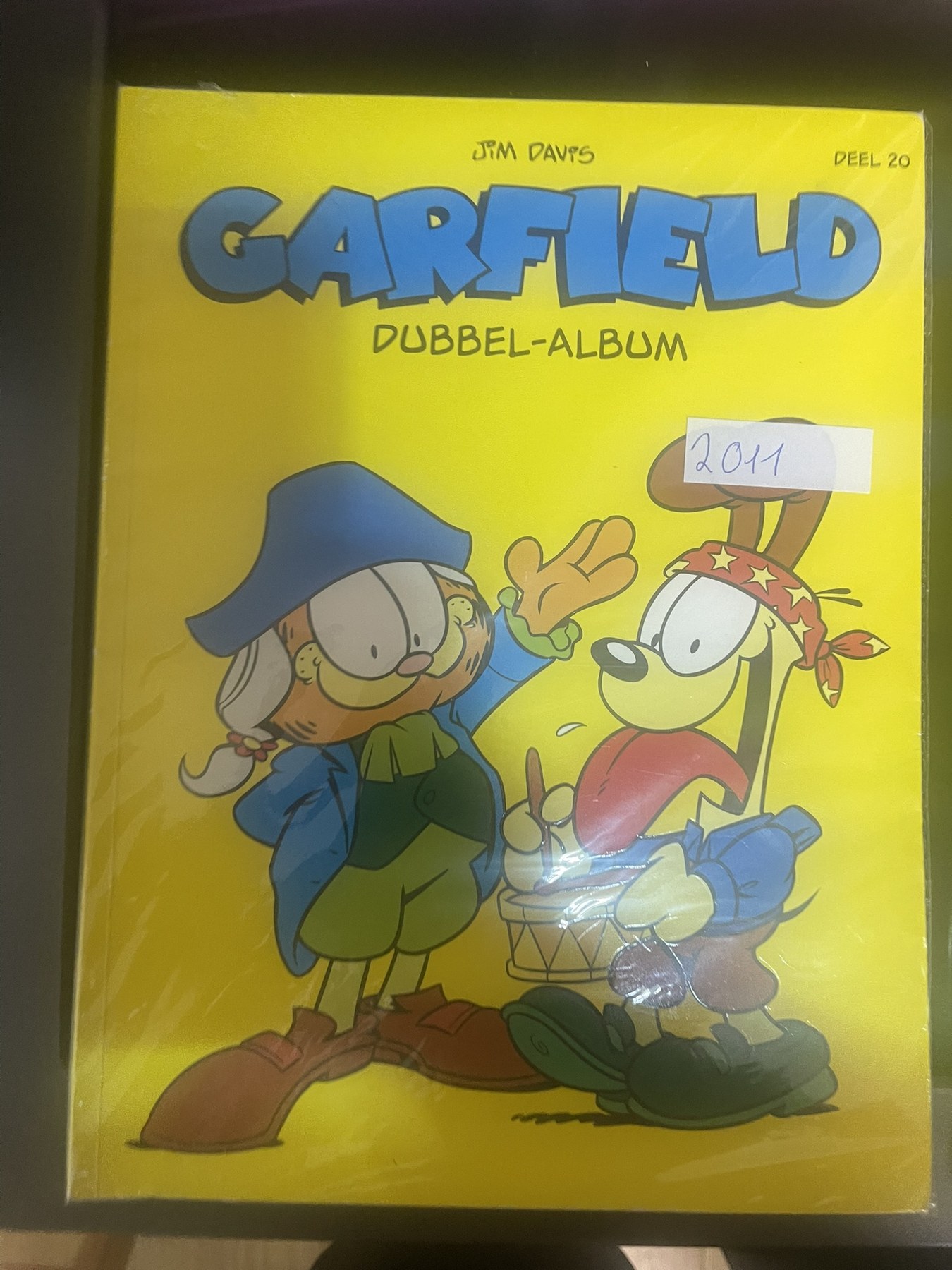 Cover van Garfield dubbel-album 20