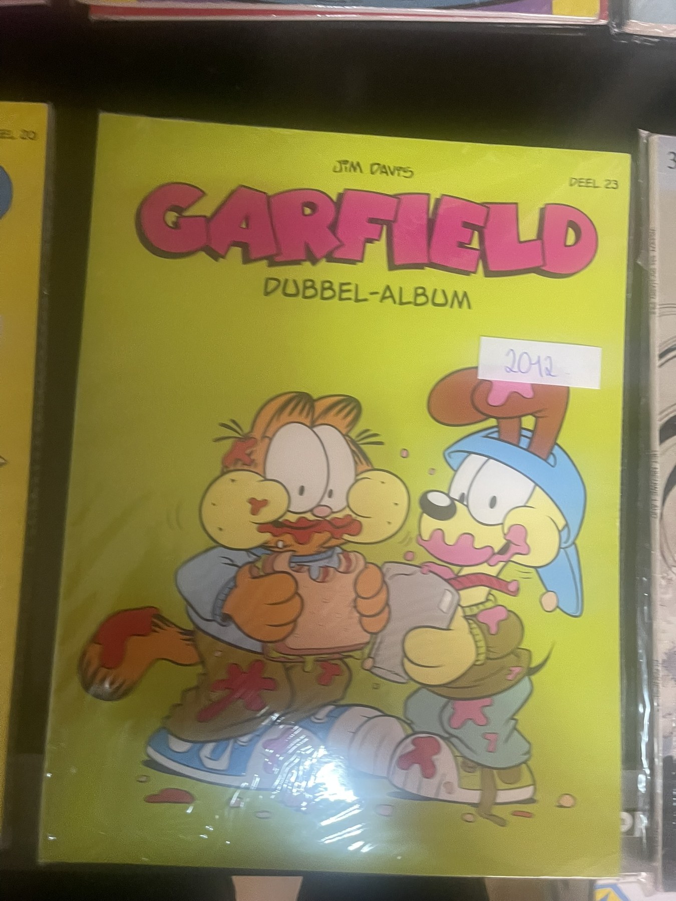 Cover van Garfield dubbel-album 23
