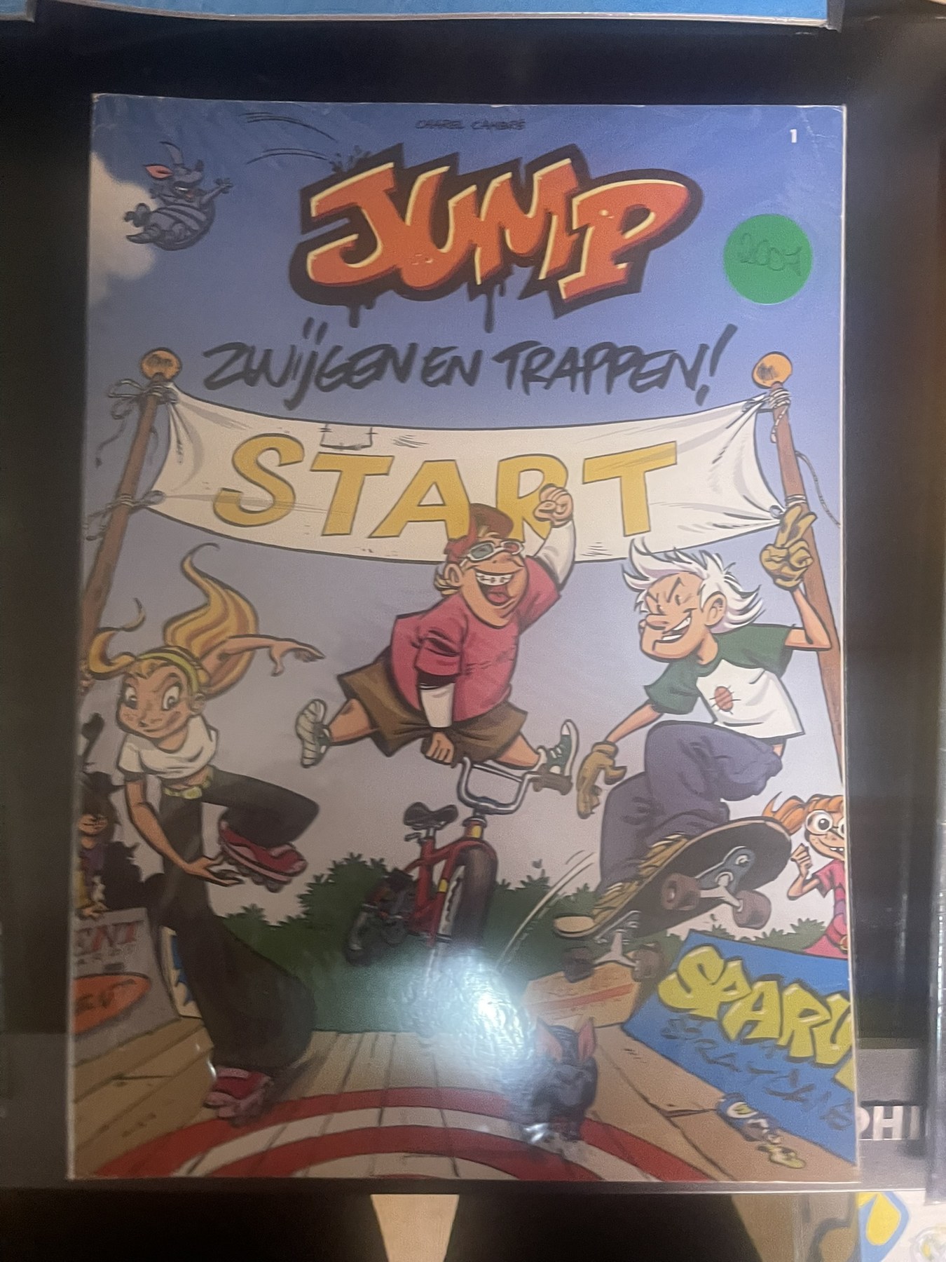 Cover van Zwijgen en trappen