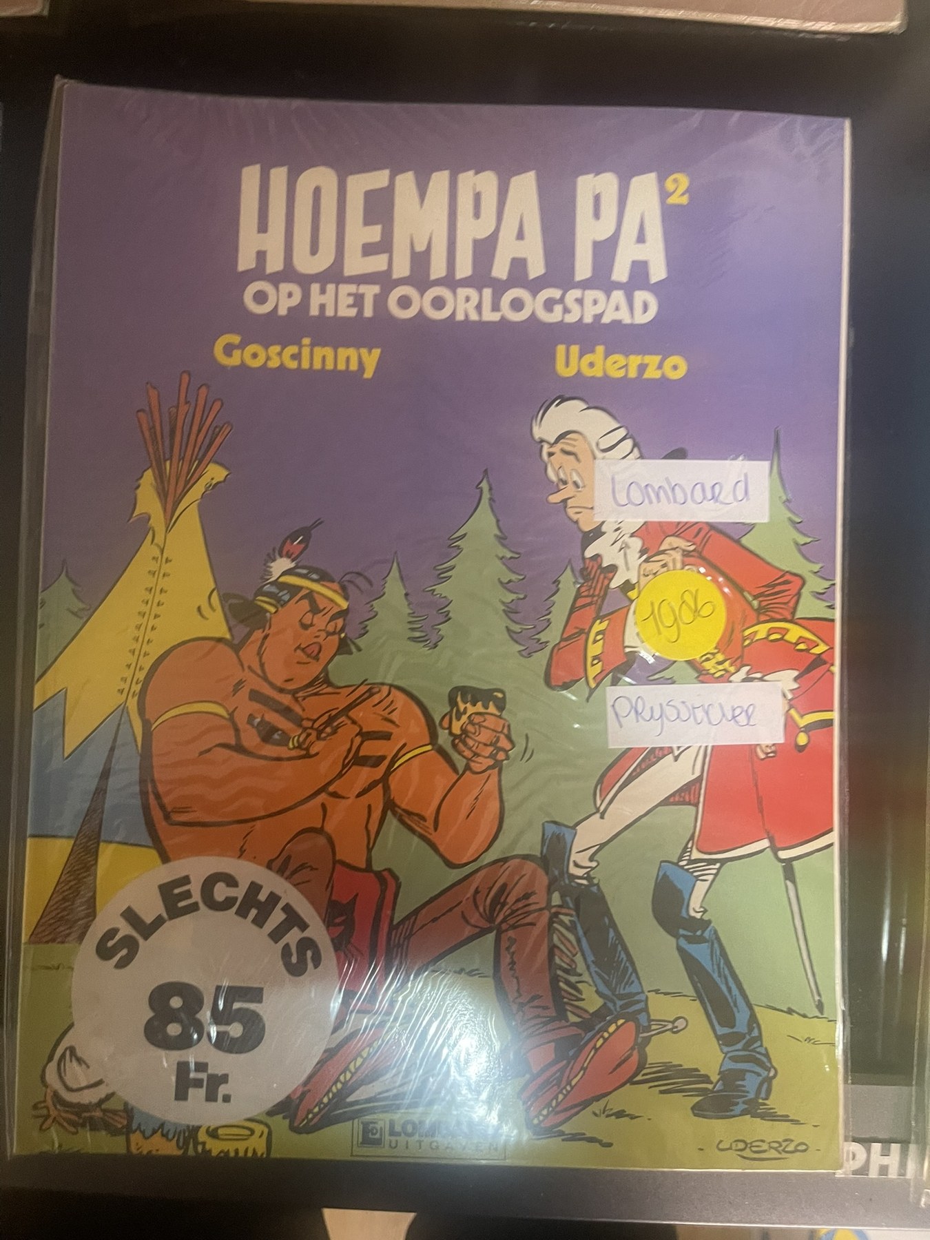 Cover van Hoempa Pa op het oorlogspad