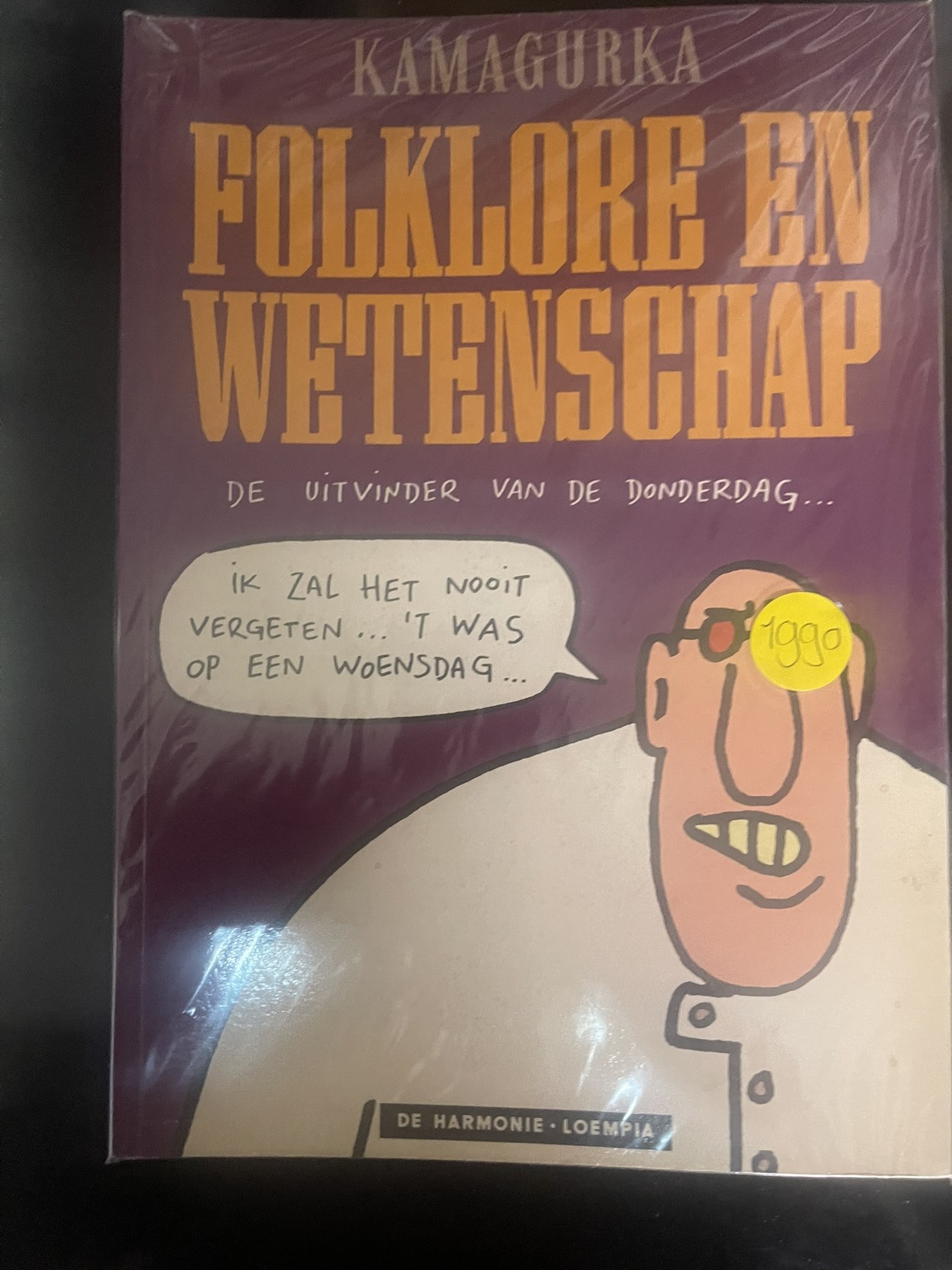 Cover van Folklore en wetenschap