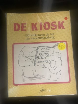 Cover van De kiosk - 100 karikaturen uit het jaar tweeduizenddertig