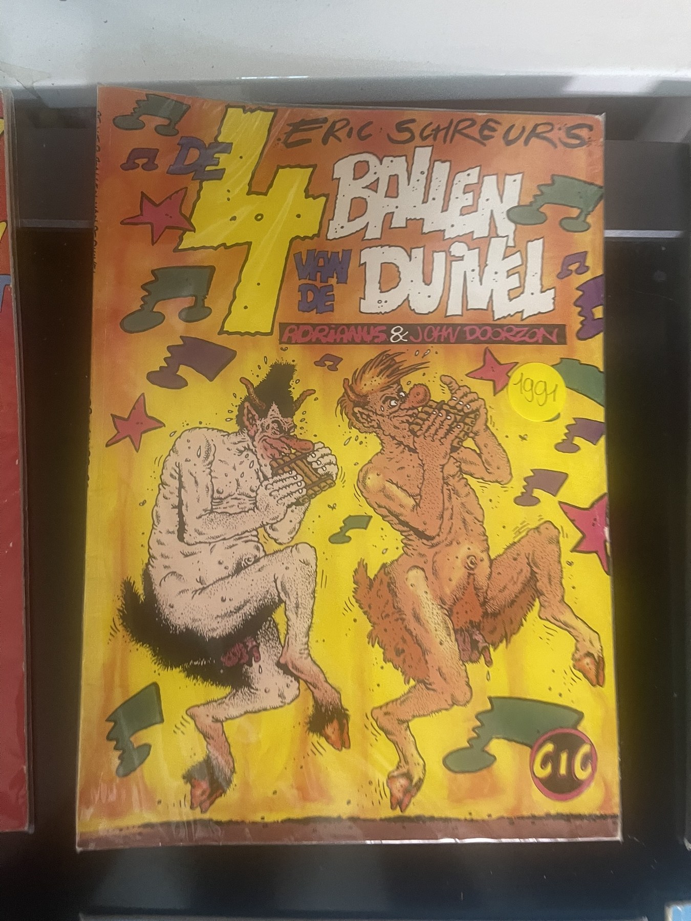 Cover van De 4 ballen van de duivel