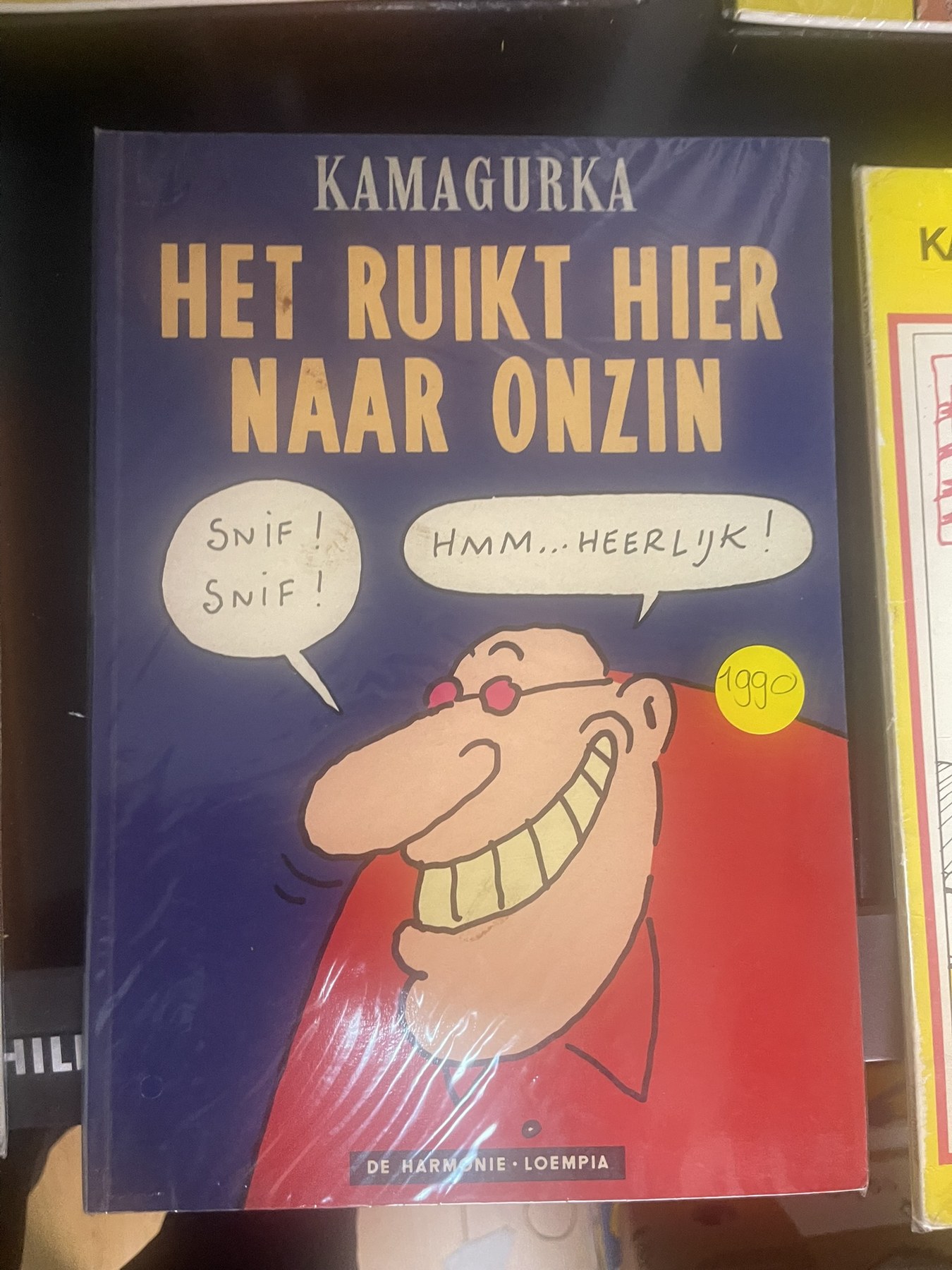 Cover van Het ruikt hier naar onzin
