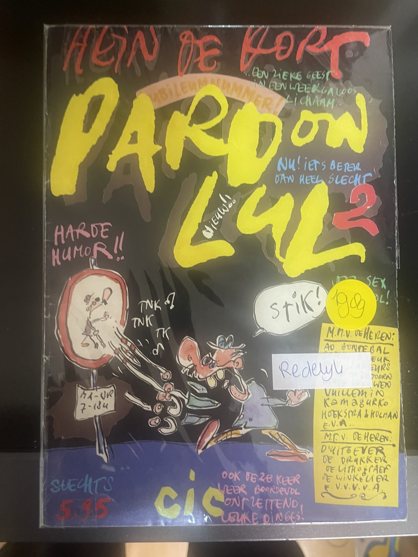 Cover van 't Grote Pardon Lul Magazine Stripsverzamelalbum 2