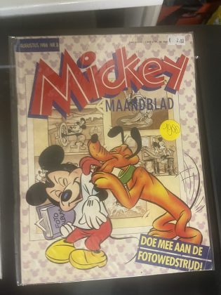 Cover van Mickey Maandblad 8
