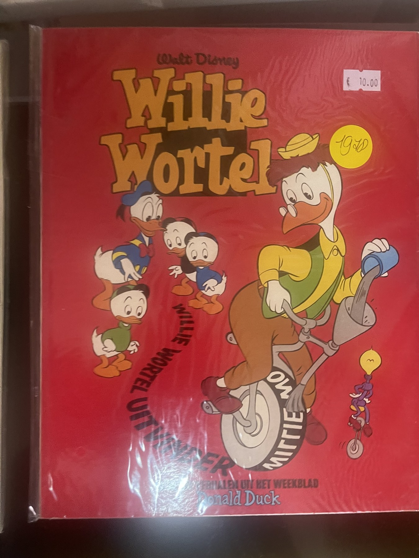 Cover van Willie Wortel uitvinder