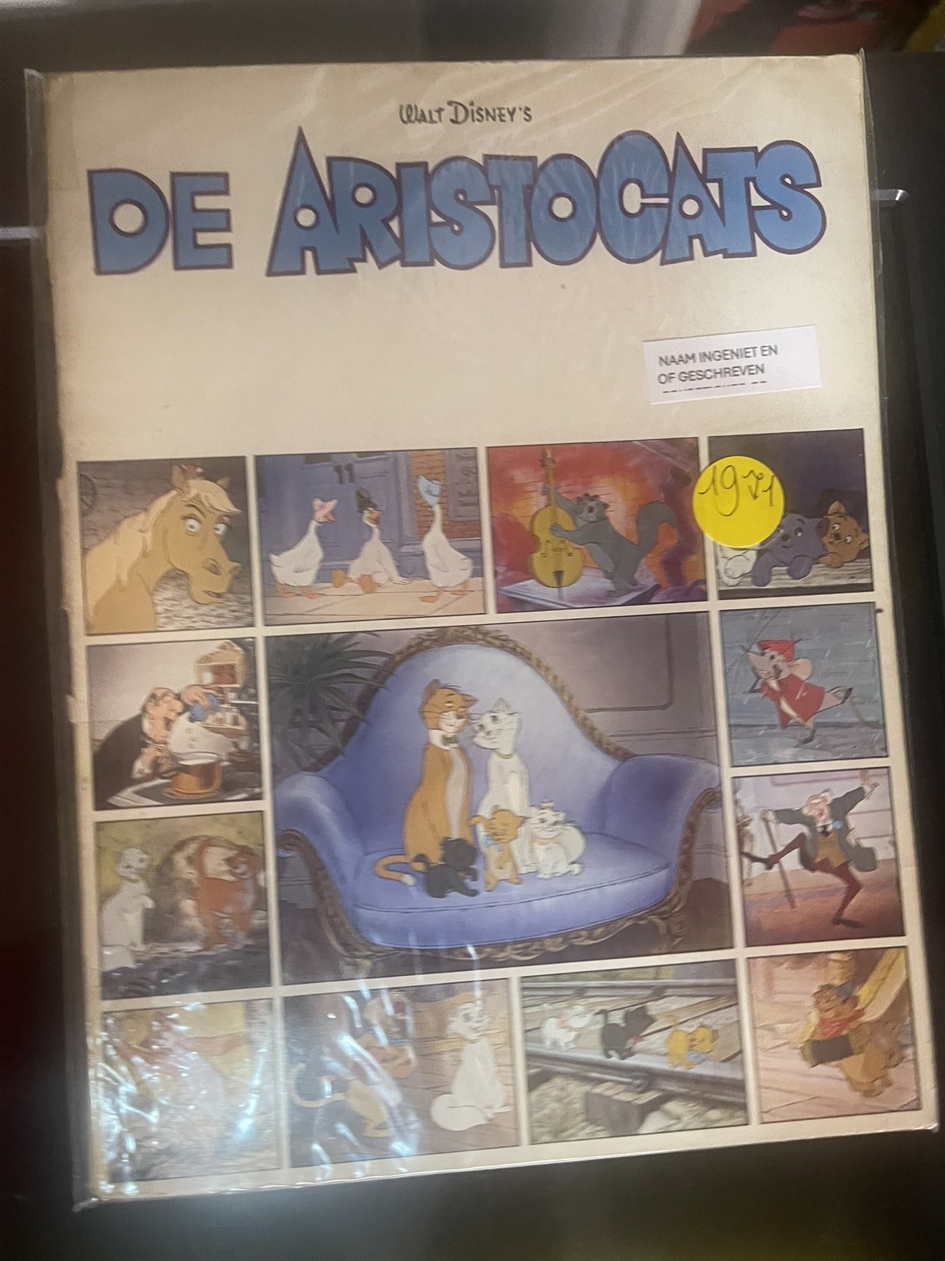Cover van De Aristocats