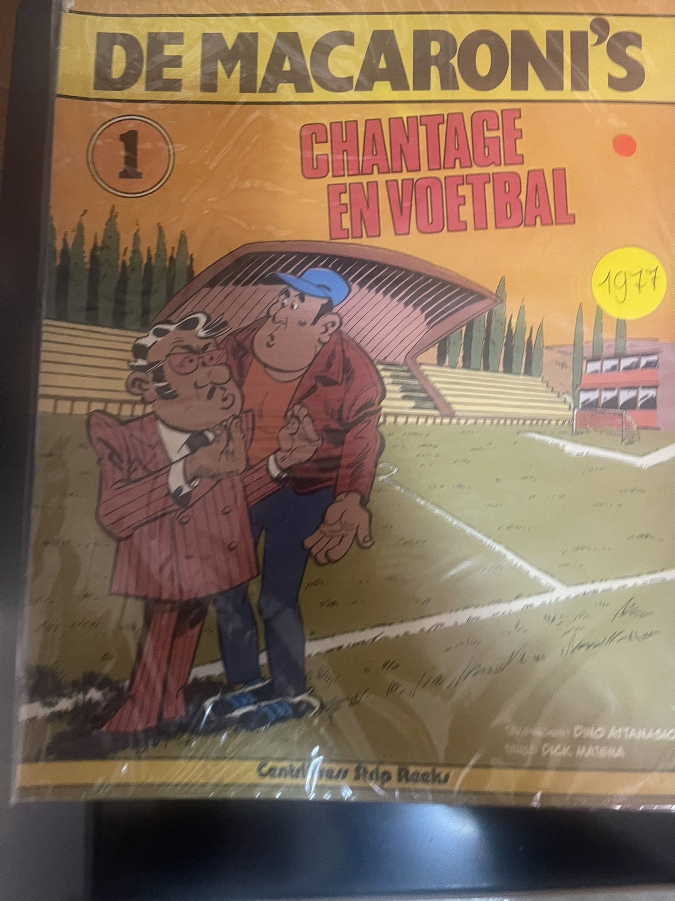 Cover van Chantage en voetbal