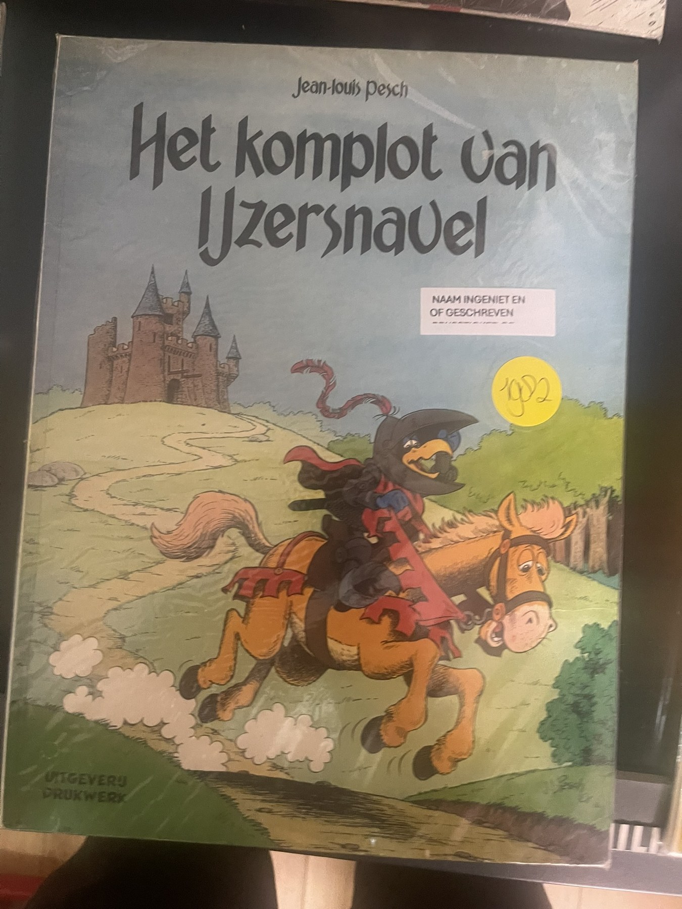 Cover van Het komplot van IJzersnavel