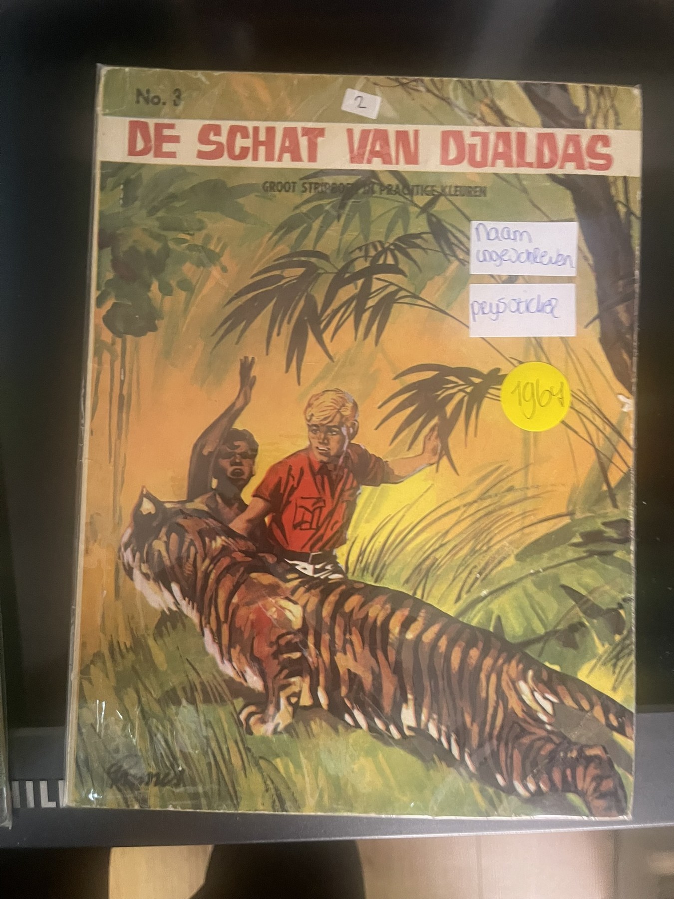 Cover van De schat van Djaldas