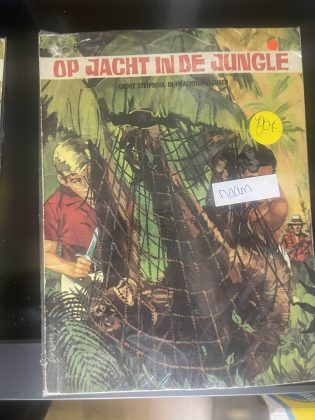 Cover van Op jacht in de jungle