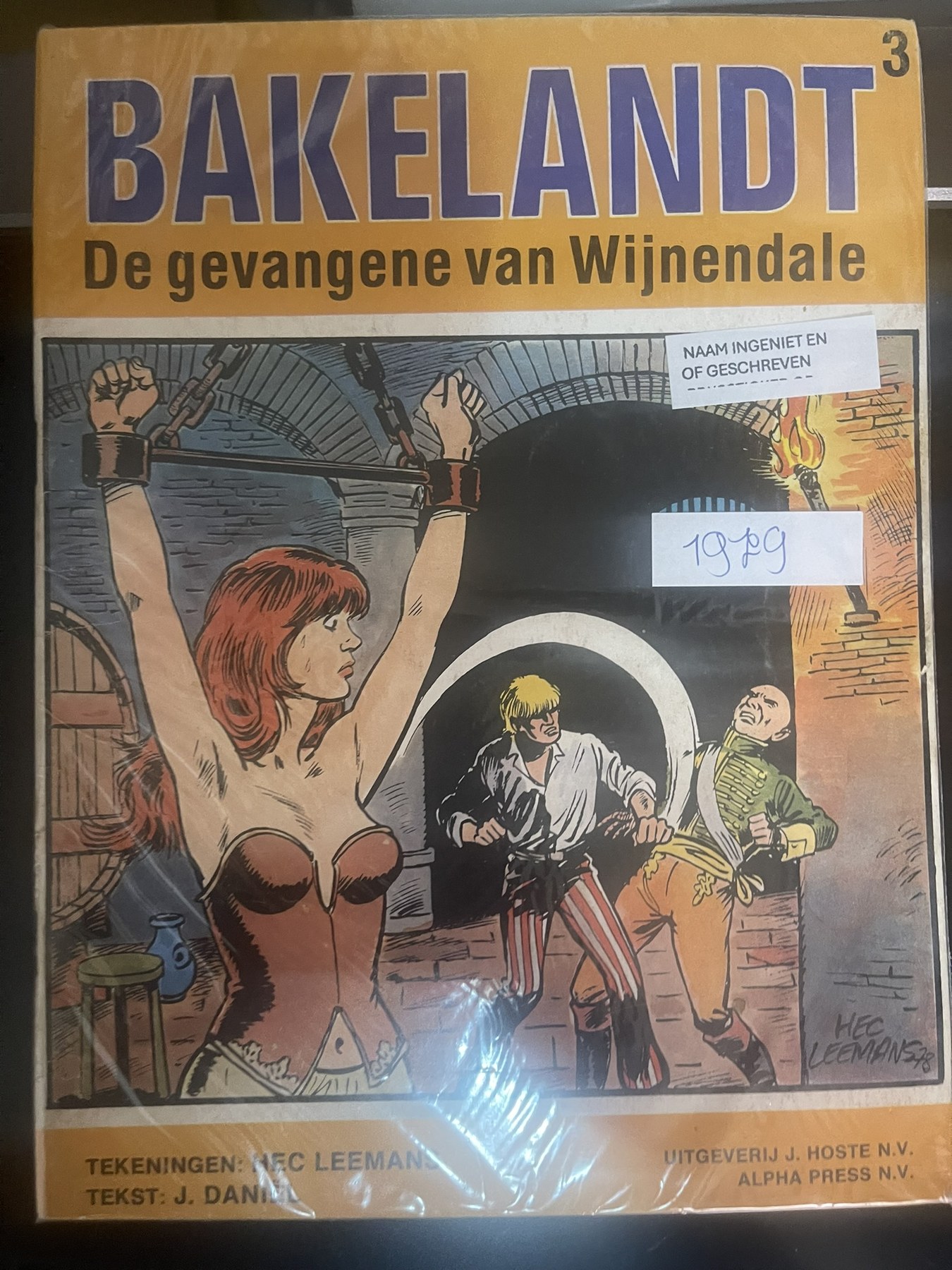 Cover van De gevangene van Wijnendale