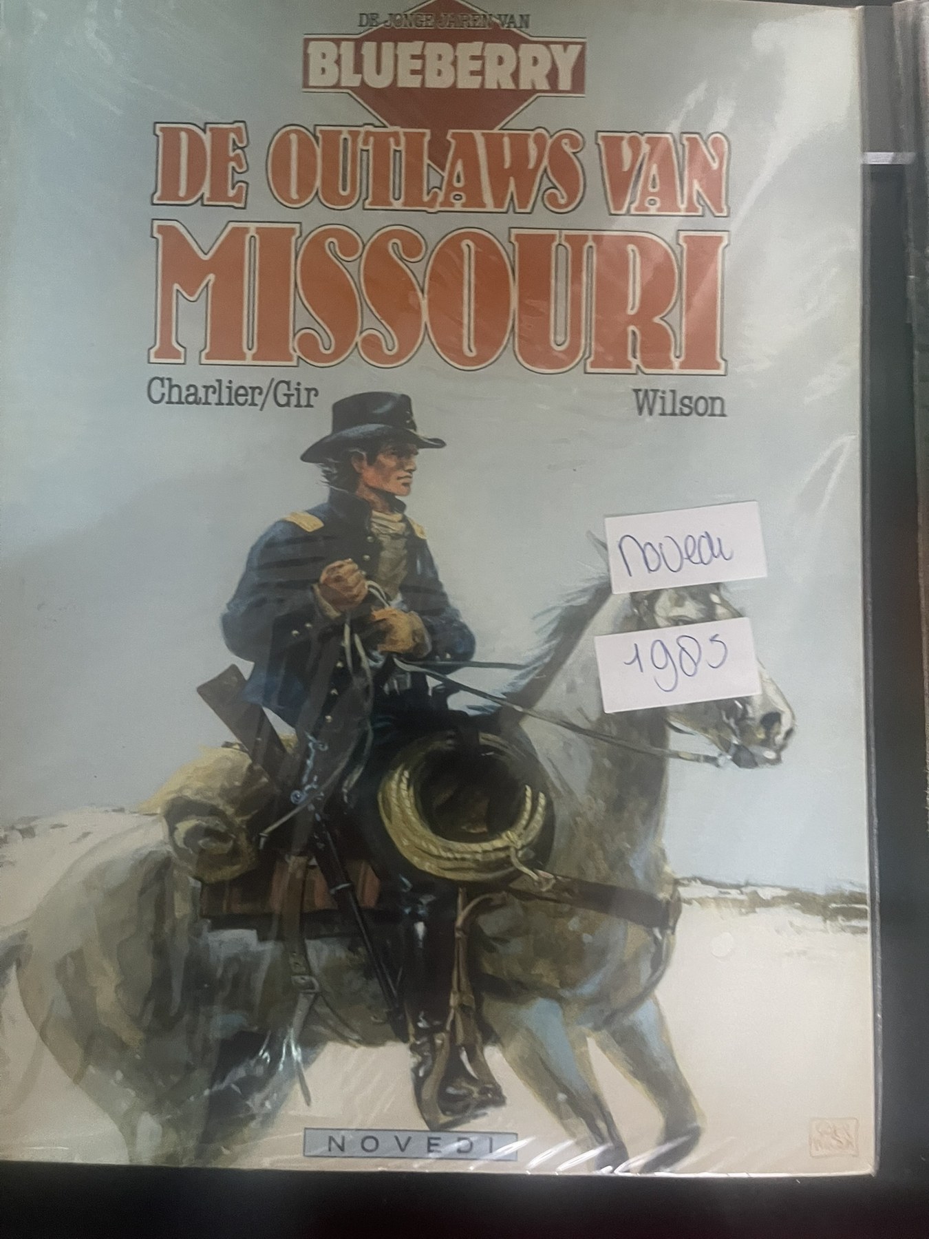 Cover van De jonge jaren van Blueberry - De outlaws van Missouri