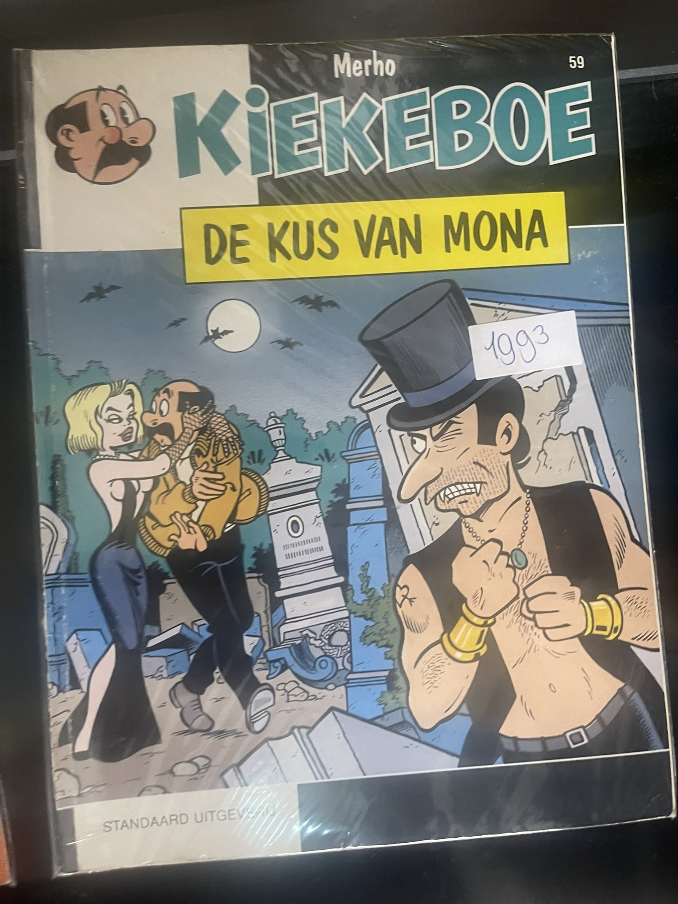 Cover van De kus van Mona