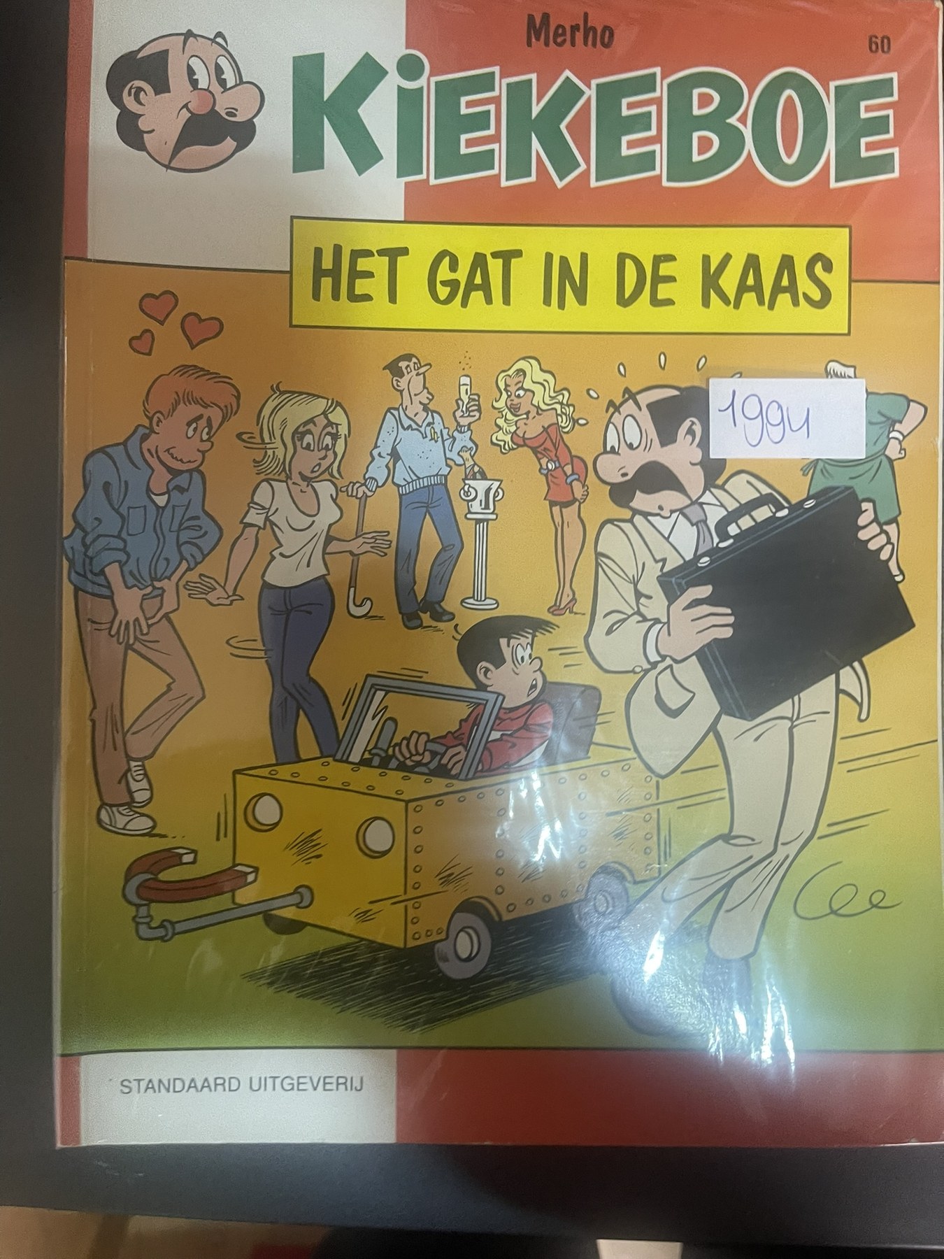 Cover van Het gat in de kaas