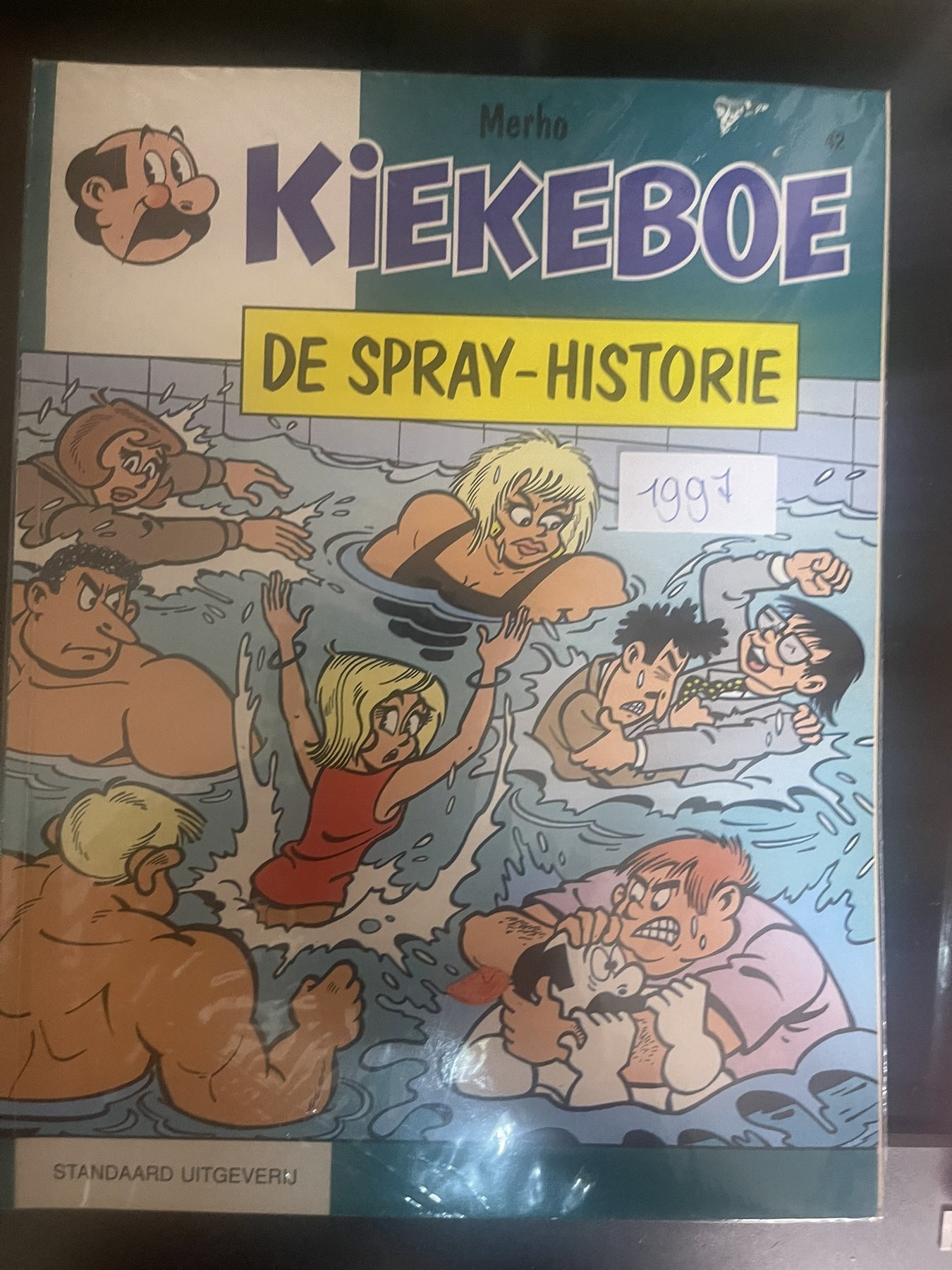 Cover van De spray-historie