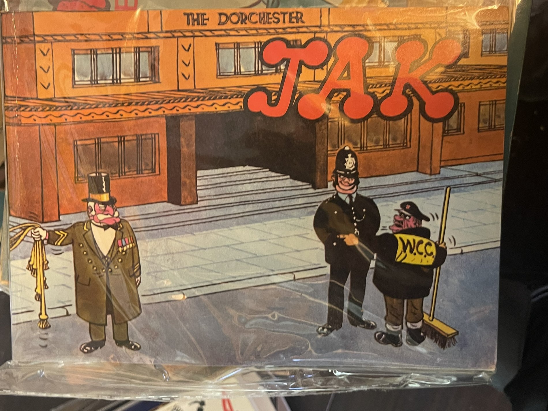 Cover van Tak cartoons from the London evening standard book eight