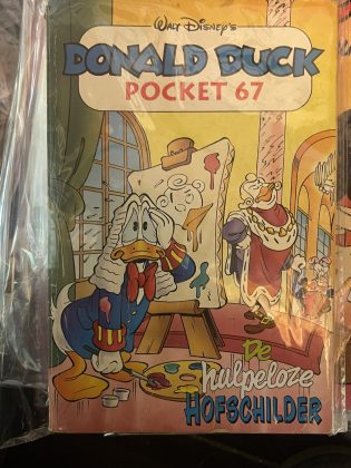 Cover van De hulpeloze hofschilder