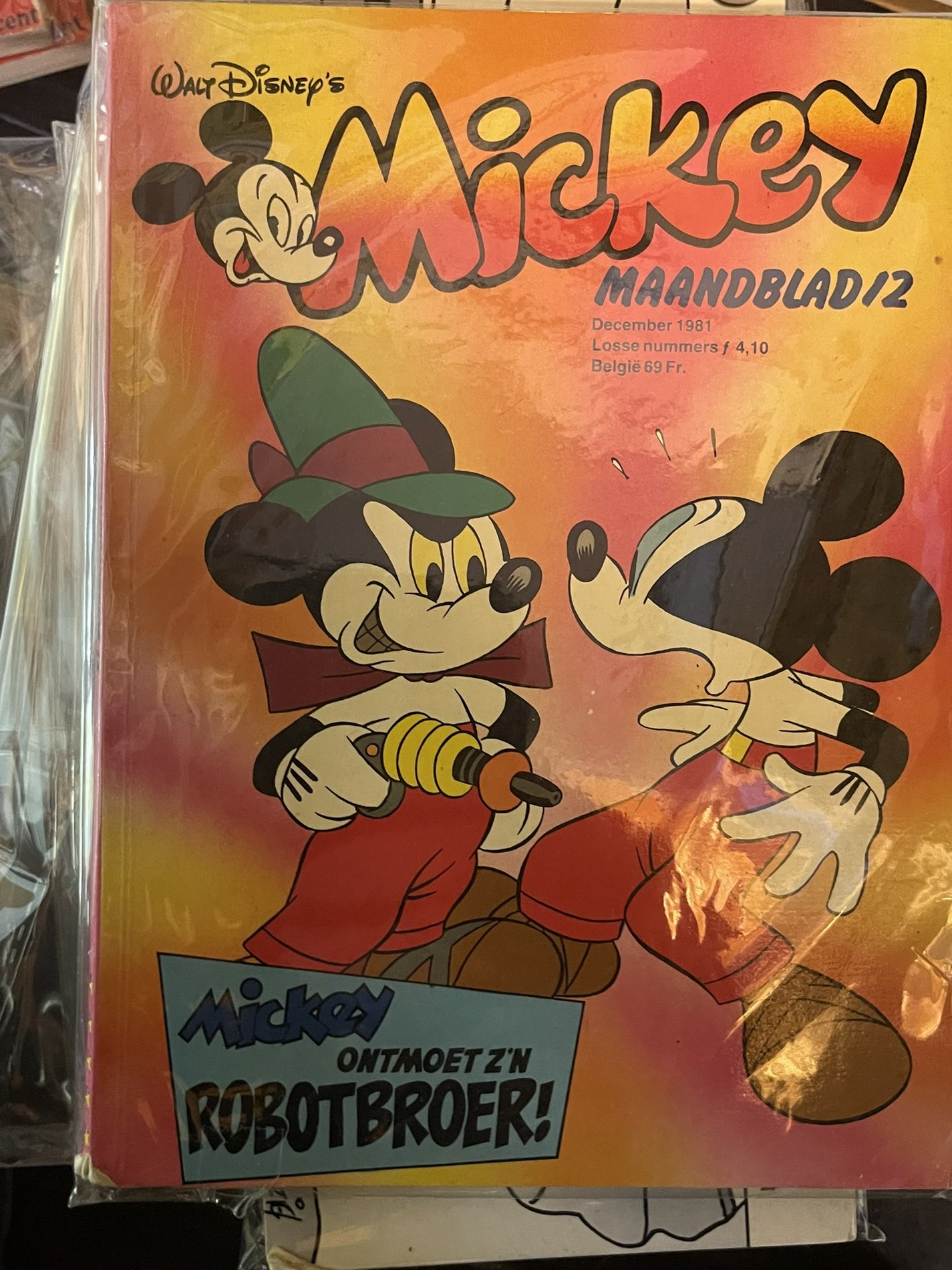 Cover van Mickey Maandblad 12
